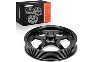 A-Premium Power Steering Pump Pulley Compatible with Chevrolet & Buick & Oldsmobile & Pontiac - 1993-2011 - Malibu, Impala, Monte Carlo, Century, Lucerne, Regal, Rendezvous, Beretta, Corsica, Lumina