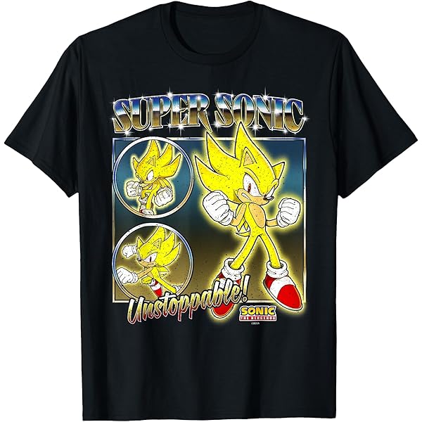 Amazon.com: Sonic The Hedgehog Super Sonic Vintage Kanji Poster