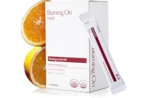 VYNEHERB Burning On - Boost Circulation, Detox, and Metabolism, and Enhance Your Energy with Our Innovative Solution. Orange Flavor Drink Mix Sticks, 30 Count
