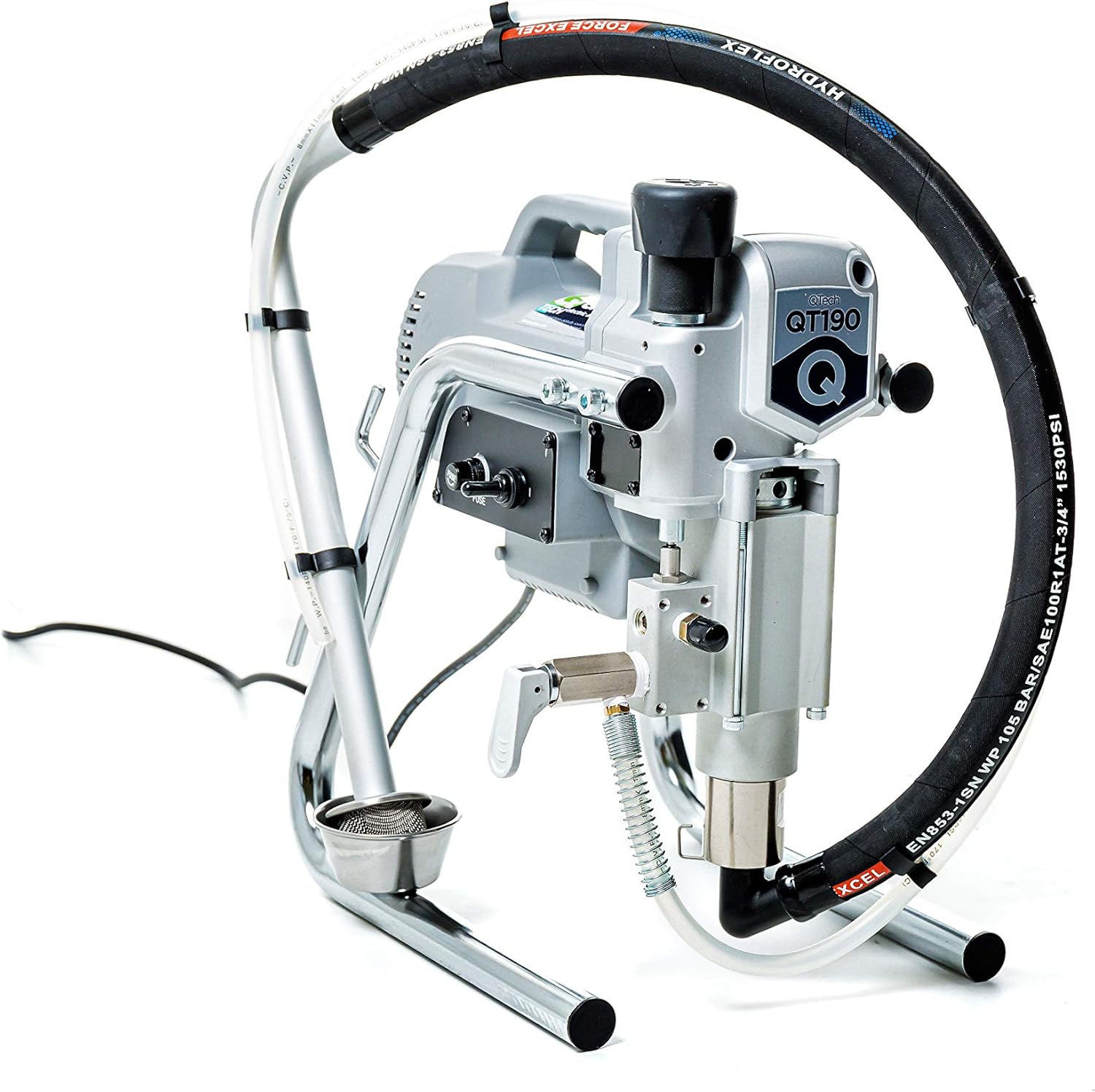 QTech QT190 Airless Paint Sprayer 240V Amazon.co.uk DIY & Tools