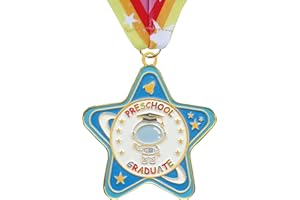 LXZYU Preschool Graduation Gift, Preschool Graduation Decorations Prek Graduation Gift Medals with Neck Ribbon Pre K Graduation Gifts Pre School Graduation Gifts for Kids Boys Girls Award Party Decoration