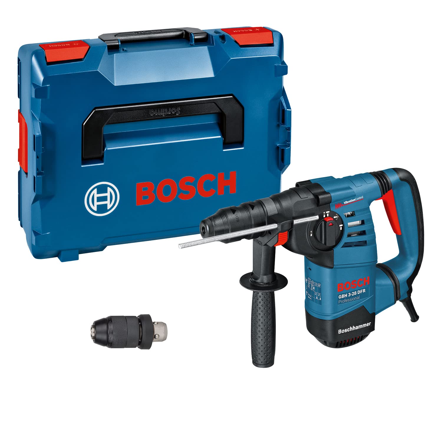 BOSCH Kombihammer GBH 3-28 DFR mit L-Boxx