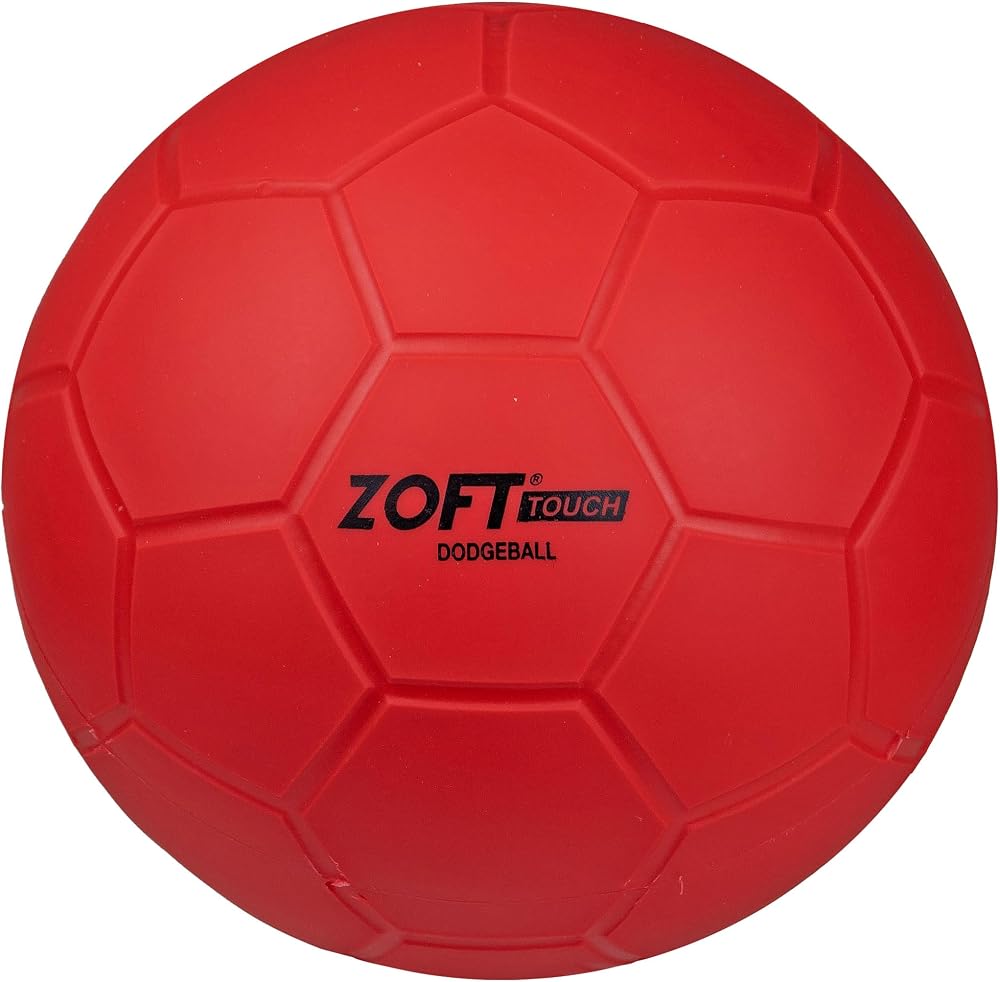 First Play Zoft Touch Dodgeball Small Red 6 Inch Kids Training