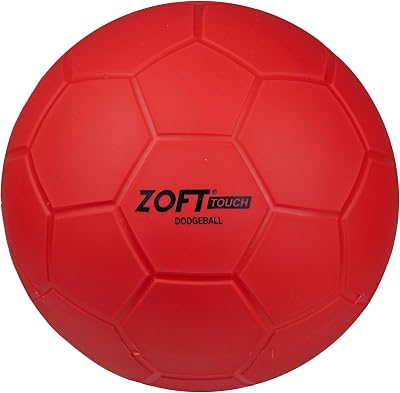 First Play Zoft Touch Dodgeball Small Red 6 Inch Kids Training