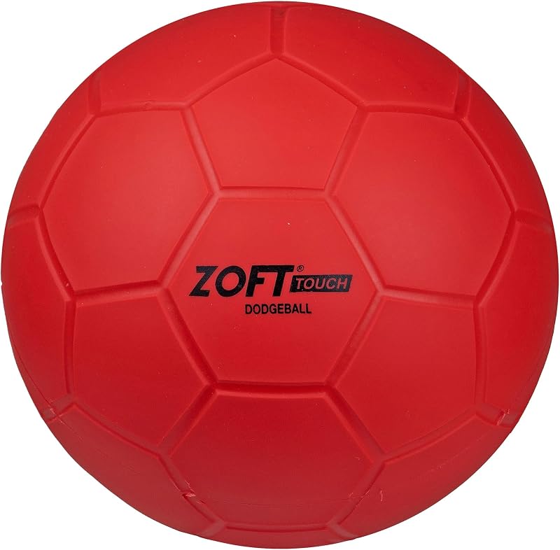 First Play Zoft Touch Dodgeball Small Red 6 Inch Kids Training