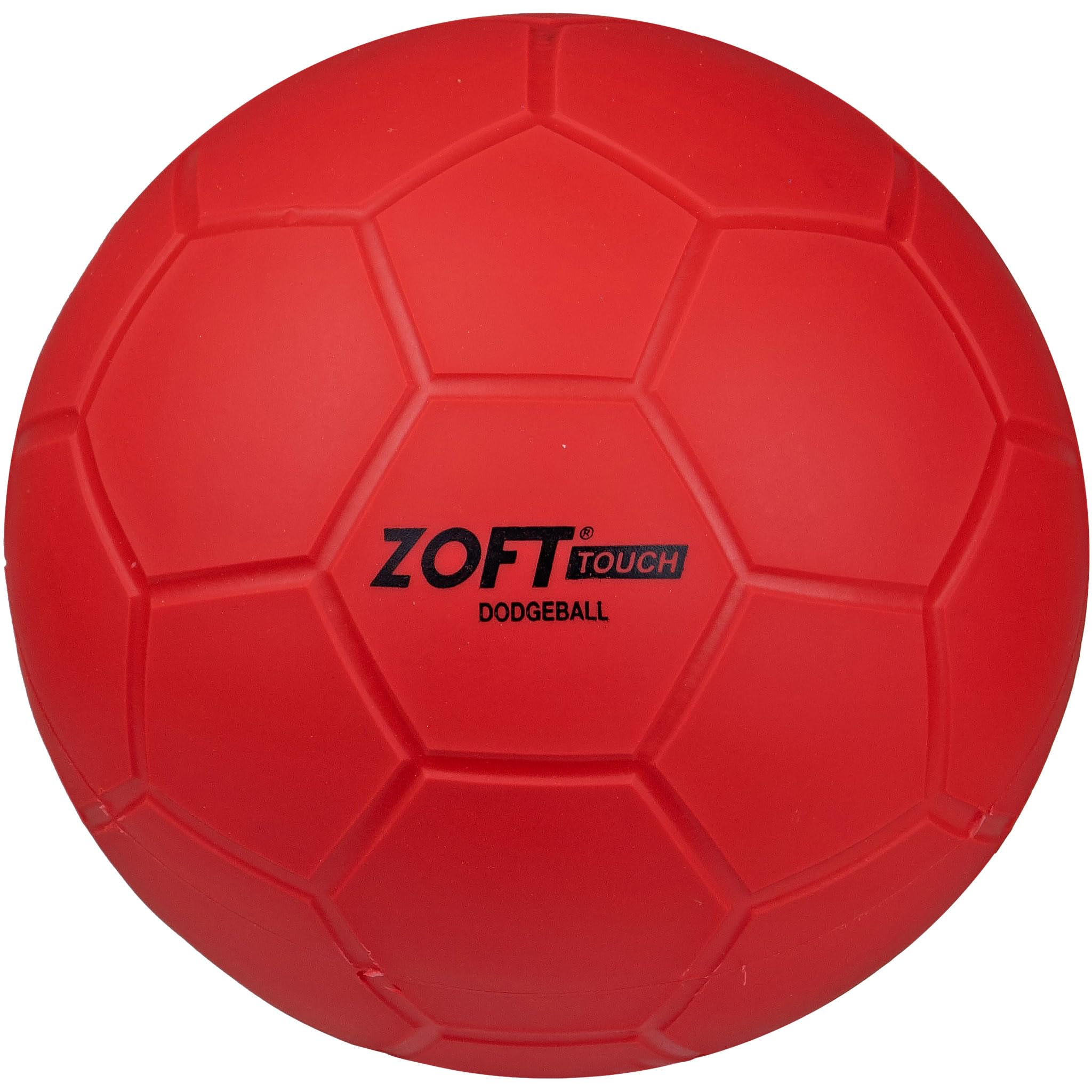 First-Play Zoft Touch Dodgeball , Red,Small, S