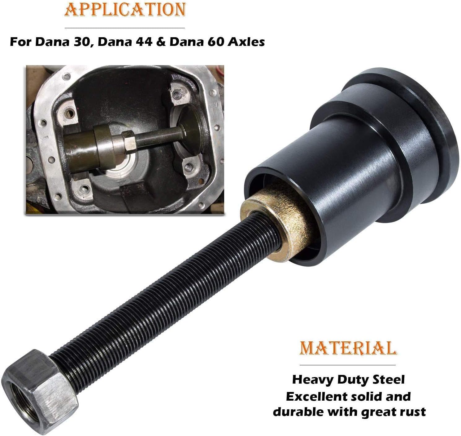 Dana 44 & Dana 60 Axles Front Differentials MG21103 Front Axle Tube