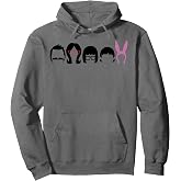 Bob's Burgers Minimal Character Symbols Pullover Hoodie