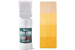 T9TDCS Wood Stain Oak Water Based Stain for Wood, 6.35 Fl Oz Natural Stain for Furniture, Fast Drying, Low Odor Outdoor & Ind