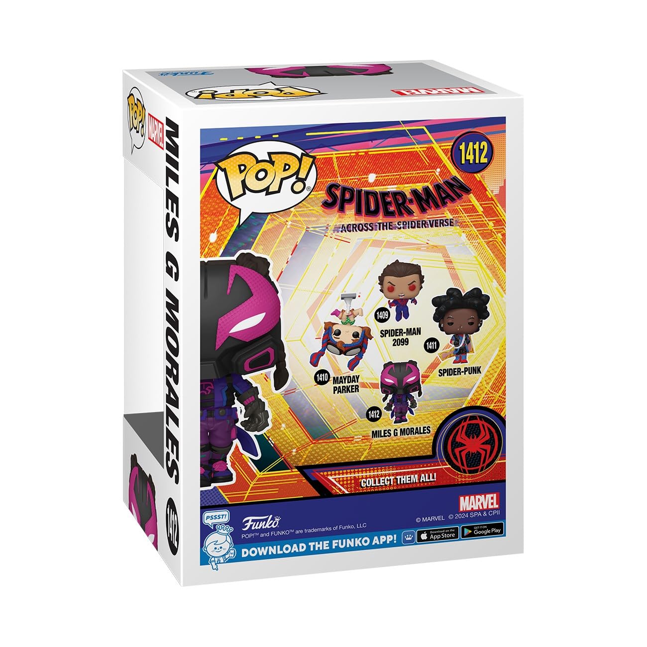 Funko POP! Marvel: Spider-Man Across The Spider-Verse - Spider-Rex - Prowler - Collectable Vinyl Figure - Gift Idea - Official Merchandise - for Kids & Adults - Movies Fans