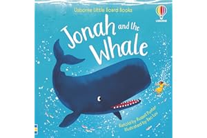 Jonah and the Whale: A Religious Children’s Board Book of the Bible Story with Charming Illustrations, Simple Text, and QR Code for Audio Reading (Little Board Books)