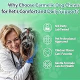 Carmelie Flea Tick Chewables for Dogs 200 Soft Chews Chicken Flavor view 5