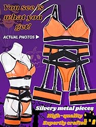 Kaei&Shi Garter Belt Thong Lingerie for