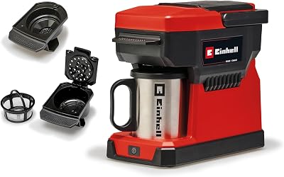 Einhell Cordless Coffee Maker 18V Power X-Change Portable Coffee Machine