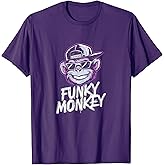 Funky Monkey Cool Retro Graphic T-Shirt