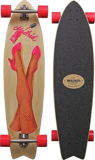 Madrid Skateboards Gun Legs 38 MAXED Longboard