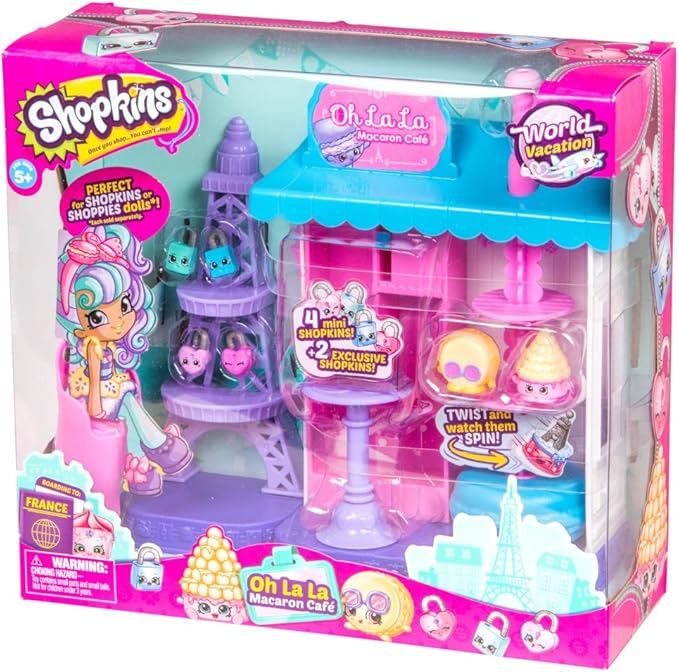 oh la la macaron cafe shopkins