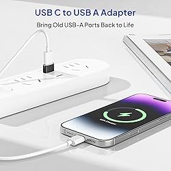 Elebase USB to USB C Adapter 4 Pack,USBC Female to