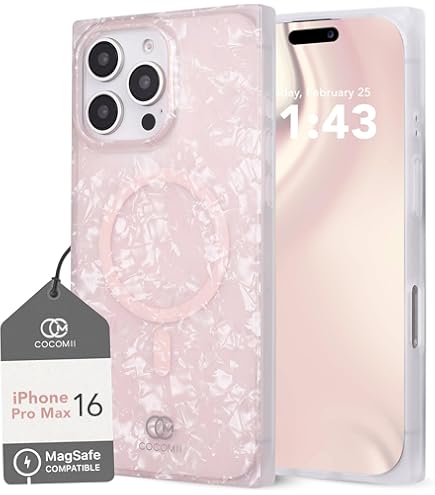 COCOMII Square Case for iPhone 16 Pro Max, Compatible with MagSafe