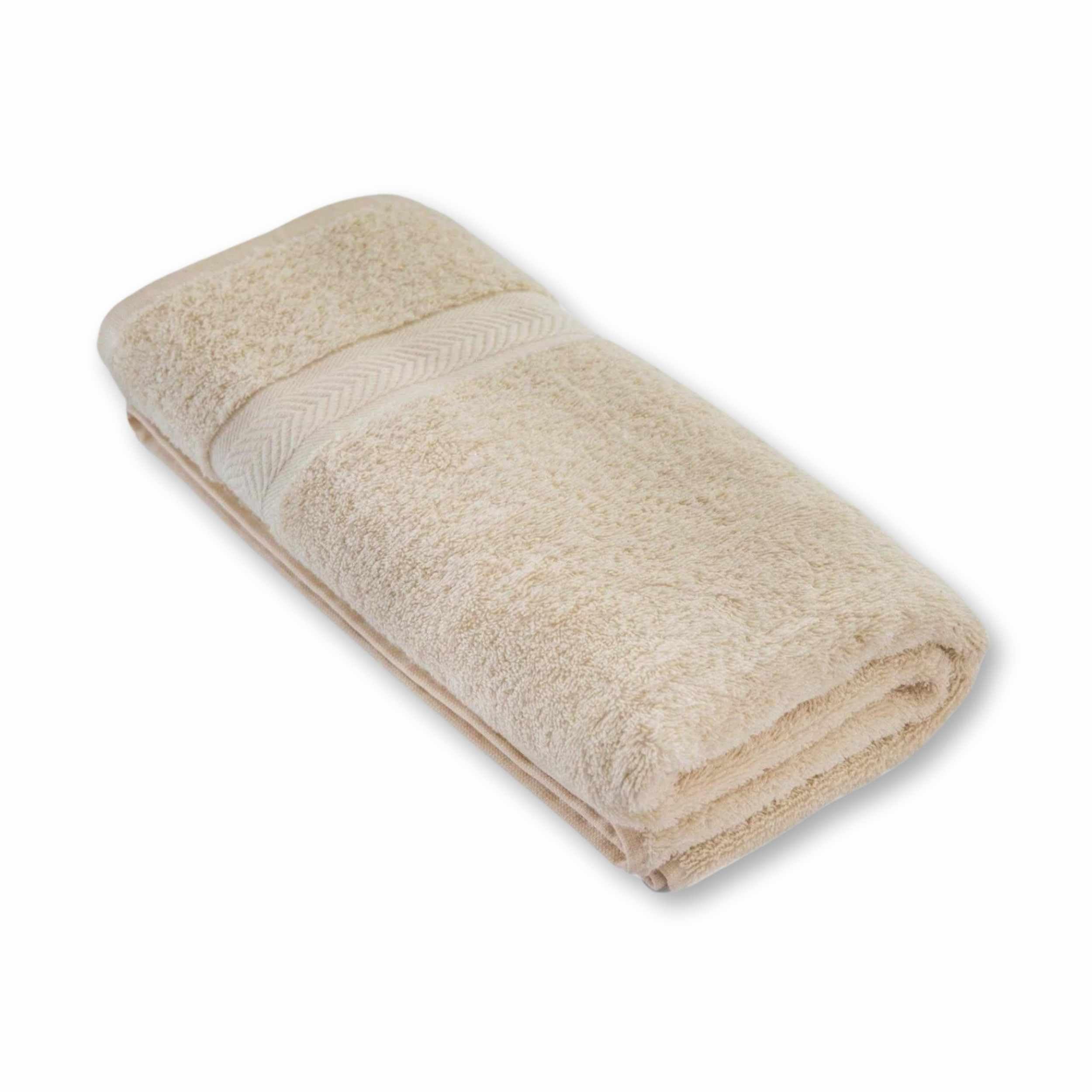 Eco Bath London Organic Cotton Bath Towel 70x140 cm - Ultra Soft, Undyed and Unbleached, Hypoallergenic, 100% Organic Cotton