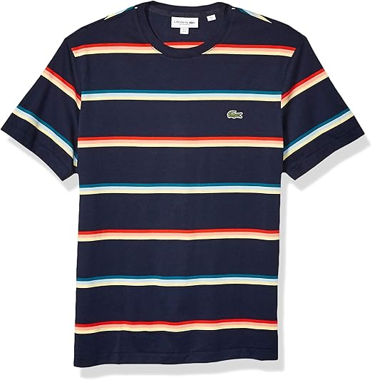 camiseta lacoste negra