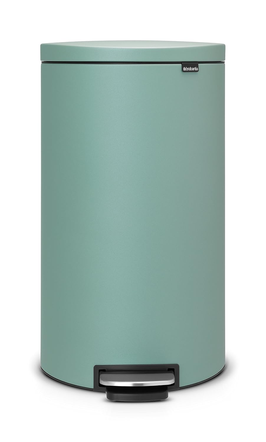 Brabantia Flatback+ Silent Pedal Bin, 30 L Mineral Mint Amazon.co.uk
