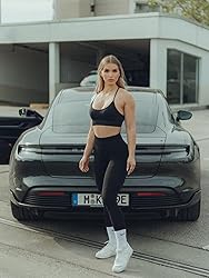 OQQ Women's 2 Piece Yoga Legging Seamless Workout