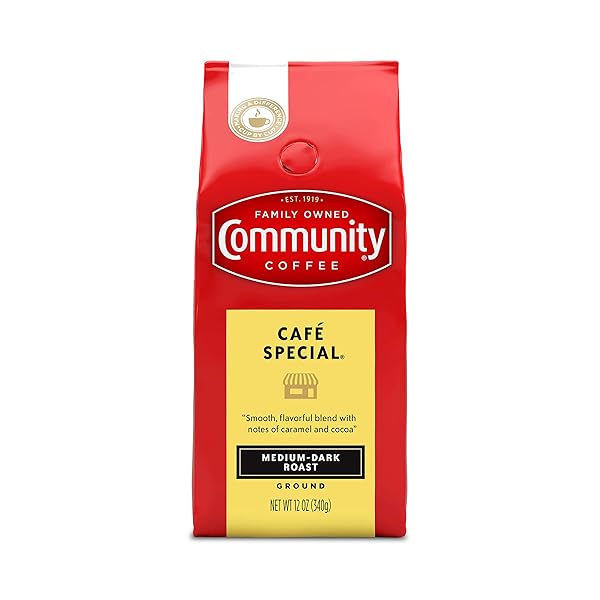 COMMUNITY COFFEE CAFÉ SPECIAL BLEND, GROUND COFFEE, MEDIUM...