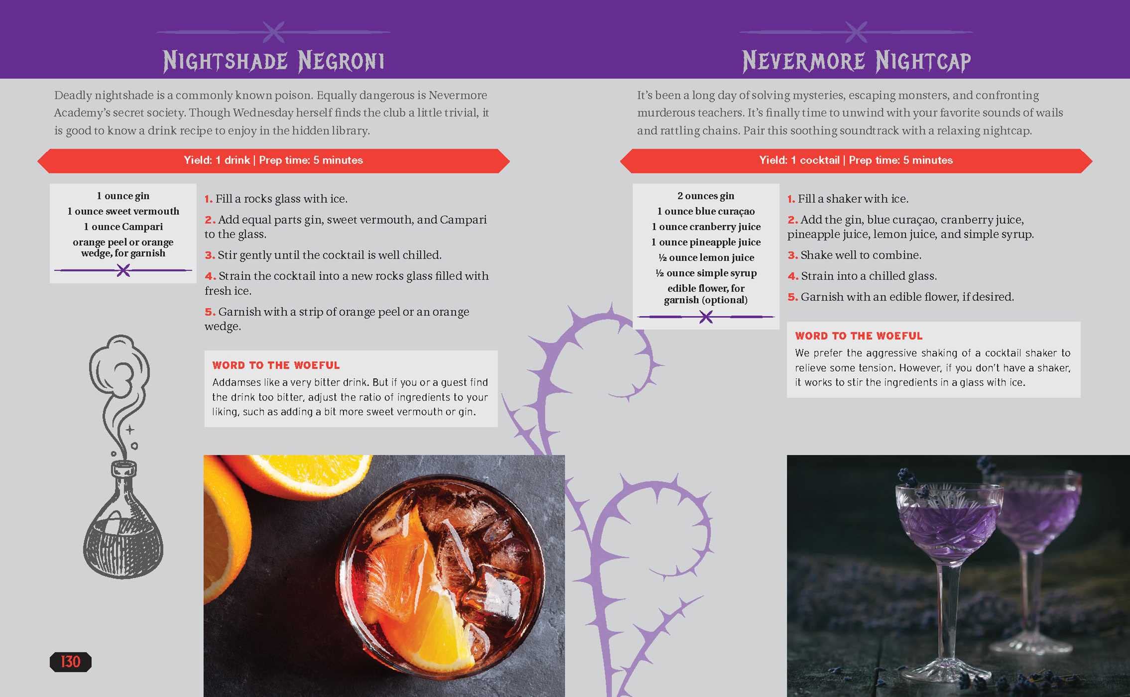 The Unofficial Wednesday Cookbook: Recipes Inspired by the Deliciously Macabre TV Show (Unofficial Wednesday Books)