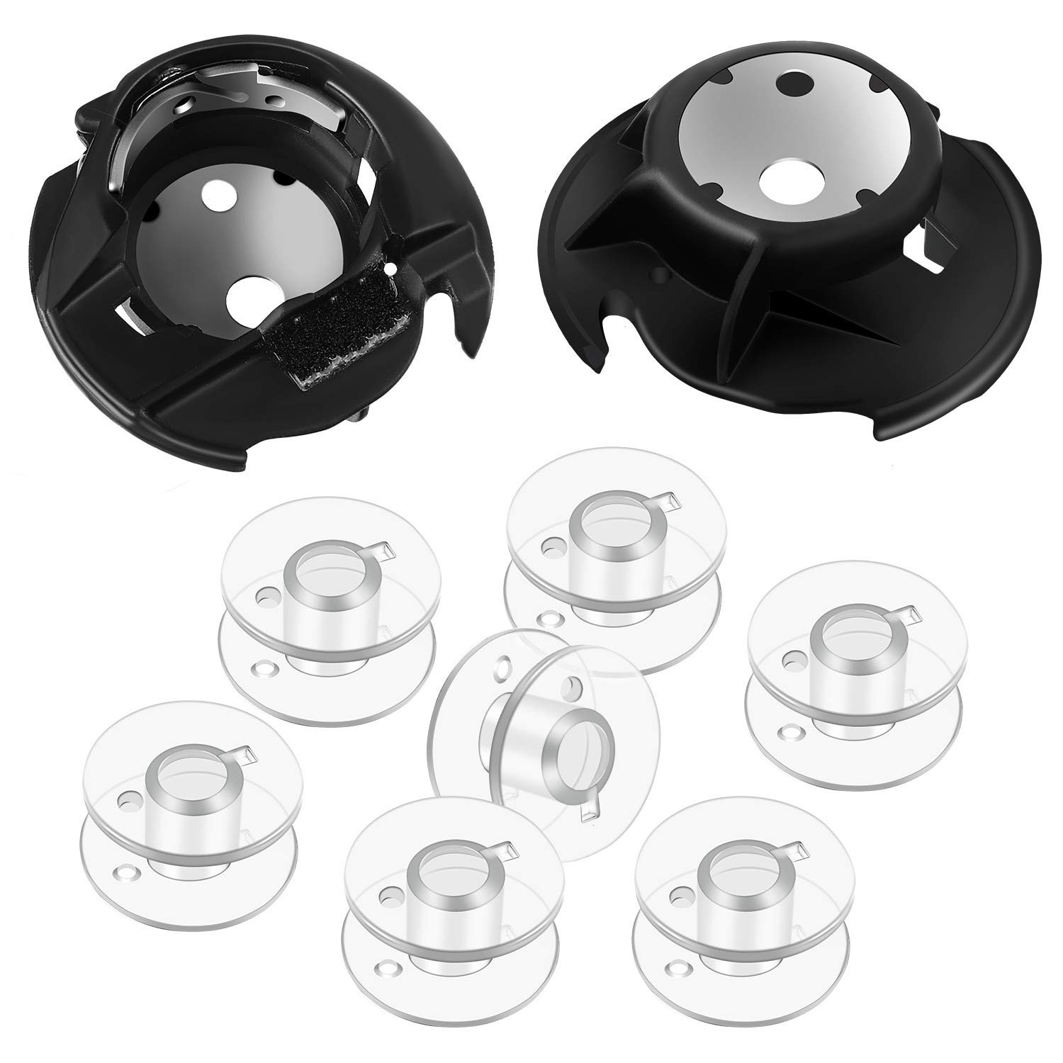 Buy 20 Pieces Clear Plastic Sewing Machine Bobbins for Brother Janome