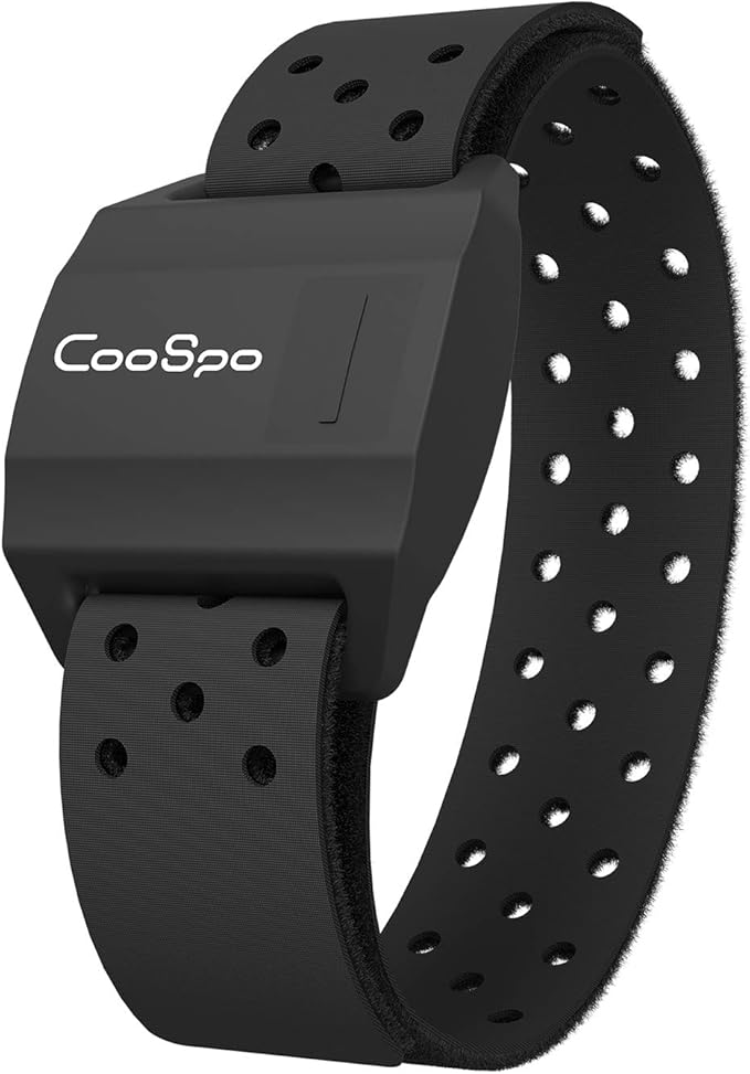 CooSpo Bluetooth & ANT+ Heart Rate Monitor Armband Optical