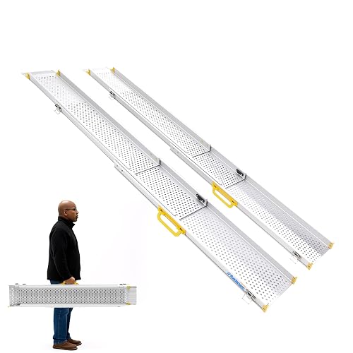Ruedamann 6FT Adjustable Wheelchair Ramp, 9