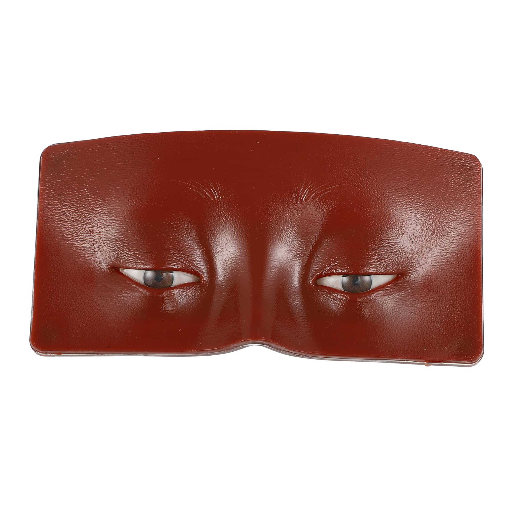 VOCOSTE Makeup Practice Board, Makeup Practice Face, Eyeshadow Lash Eyelash Makeup Mannequin Head, Extensions Practice, Silicone, Black