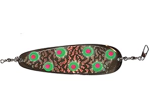 ROCKY MOUNTAIN HUNTING CALLS Rocky Mountain Tackle 4.25" UV Frog Martini Signature Dodger
