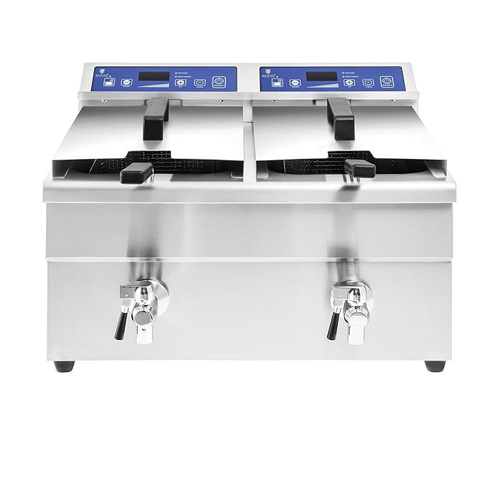 Royal Catering Freidora De Inducción para Gastronomía RCIF-10DB ...