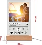EDSG Personalised Spotify Plaque with Photo LED Acrylic Keepsake view 6