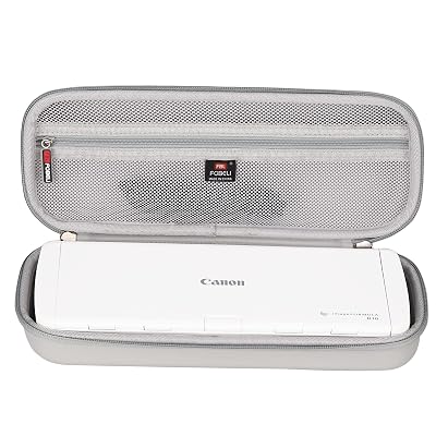 FBLFOBELI EVA Hard Travel Carrying Case for Canon imageFORMULA R10/P-215II Portable Document Scanner, Portable Storage Bag (Case Only)