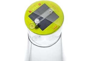 MPOWERD Luci Outdoor 2.0: Solar Inflatable Lantern, 75 Lumens, Clear Finish with White LEDs, Lasts Up to 24 hrs, Waterproof, Camping, Backpacking, Travel and Emergency Kits