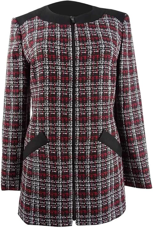 kasper plaid jacket