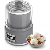 Oplace Ice Cream Maker Machine, 2.1 Quart Double Insulated Machine, Soft Serve Ice Cream, Gelato, Sorbet and Frozen Yogurt Ma