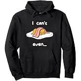 Gudetama The Lazy Egg "Can't Even" Hoodie Pullover Hoodie