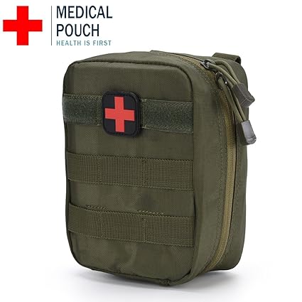 Erste Hilfe Tasche Leer Medizinische Tasche Taktische Rucksack Notfalltasche für Reisen Camping Wandern Radfahren Outdoor ( F