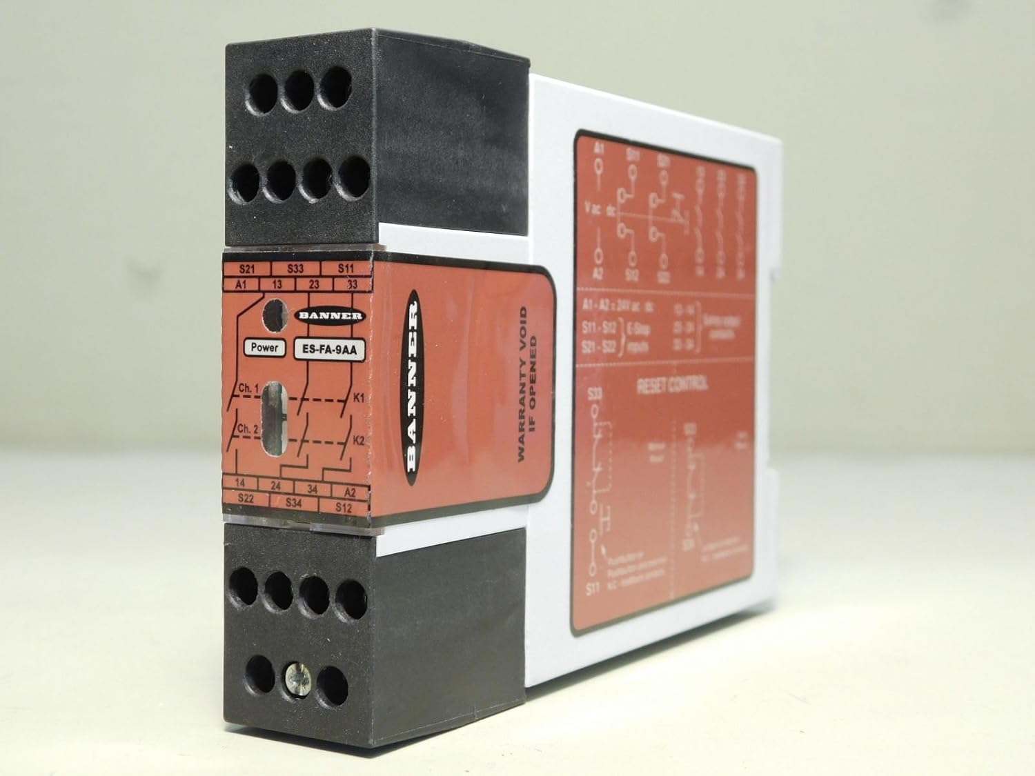Safety Relay 3pst No 24 V 6 A Es Fa Series Din Rail Screw