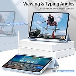 Kenke for iPad 11/10th Gen Case with Pencil Holder