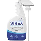 VIREX Diversey All Purpose Disinfectant Cleaner, Spray, 32 oz | Multi Surface Use, Odor Control, Ready To Use, Lemon Scent, One Step Daily Cleaning