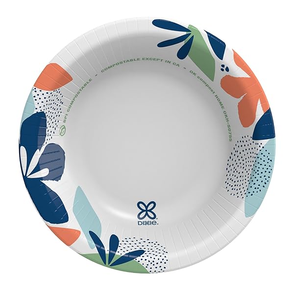 DIXIE SMALL PAPER BOWLS, 10 OZ, 36 COUNT, MICROWAVE-SAFE, SOAK-PROOF, DISPOSABLE BOWLS GREAT FOR SNACKS, DESSERT, AND LIGHT LUNCH MEALS