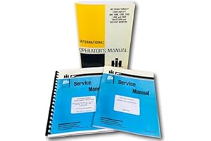 AGPUBS Service Operators Manual Set For International Cub Cadet 1650 Owners Repair