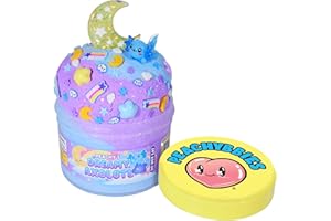 Peachybbies Dreamy Axolotl Cloud Slime - Made in USA Premium, 100% Authentic, 7 oz., Scented for Kids, ASMR, Axolotl Gifts, Slime Charms, Fidget Toys