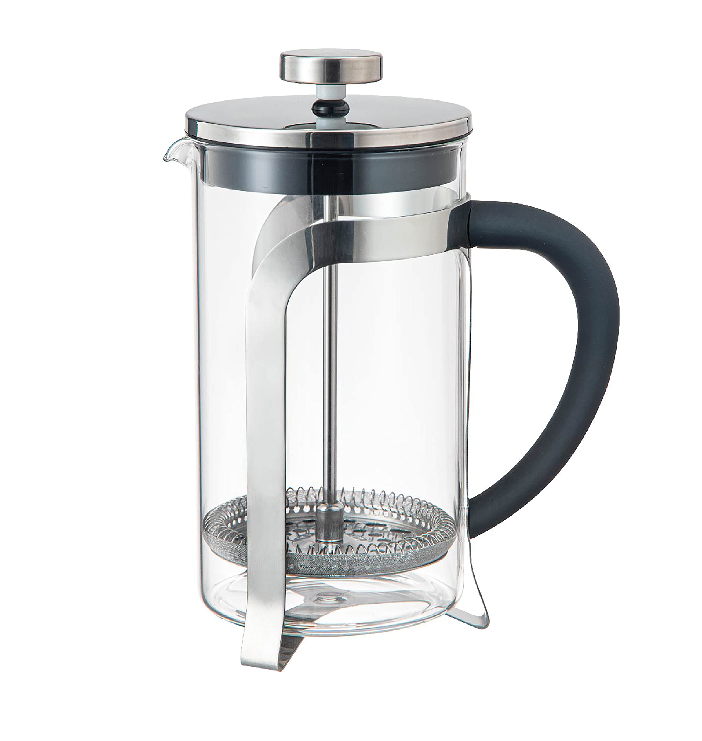 Anilar French Press Espresso Borosilicate glass plunger press 600 ml, 200º C Max.