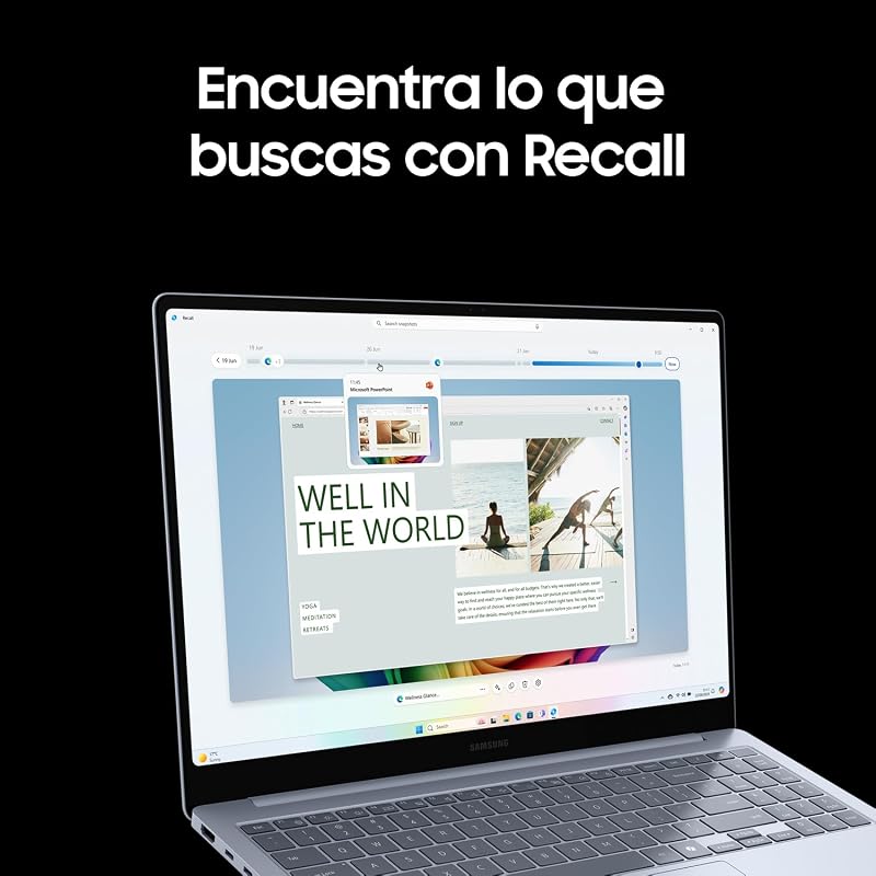 Galaxy Book4 Edge, Ordenador Portátil Ultrafino 15.6" Full HD LED, Snapdragon X 8 Core, 16GB RAM, 512GB SSD, Qualcomm Adreno, Windows 11 Home, Gris, Teclado QWERTY Español